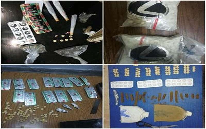 القبض على 17 مروجا ومتعاطيا للمخدرات