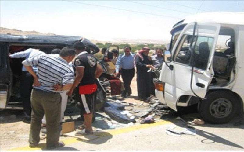 14 اصابة بحادث في الزرقاء