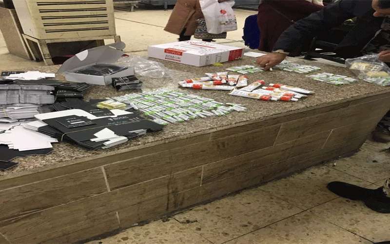 الجمارك تحبط تهريب معدات أسنان في