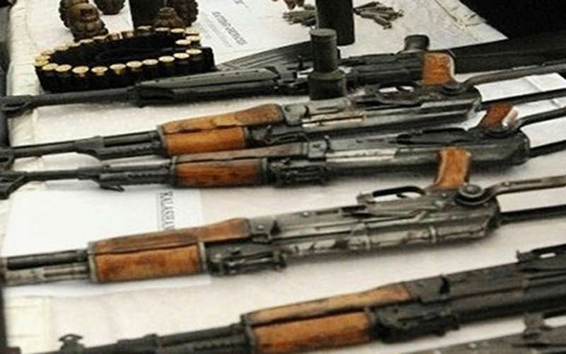 أمن وقائي وسط عمان يضبط أسلحة