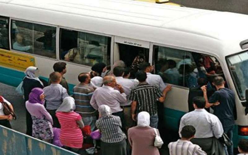 الحكومة تثبت أجور النقل العام للعام