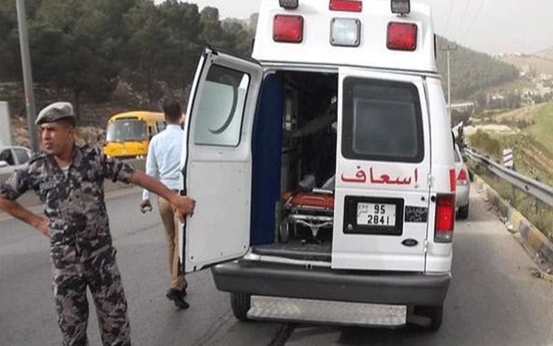 سائق یدھس رجلي دفاع مدني