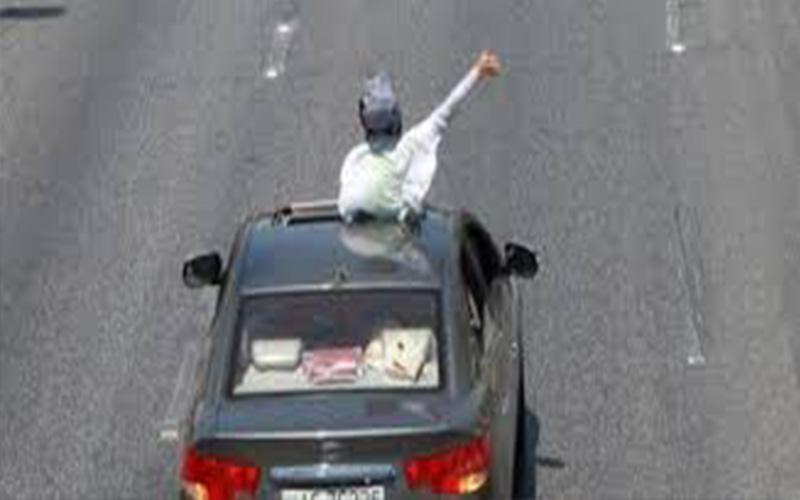 السير : 417 مخالفة مرورية أثناء