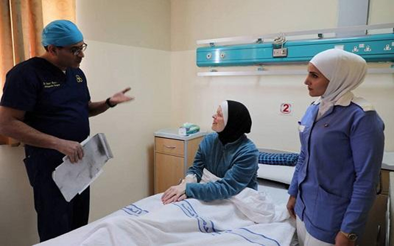 الخدمات الطبية تنقذ أميركية من بتر