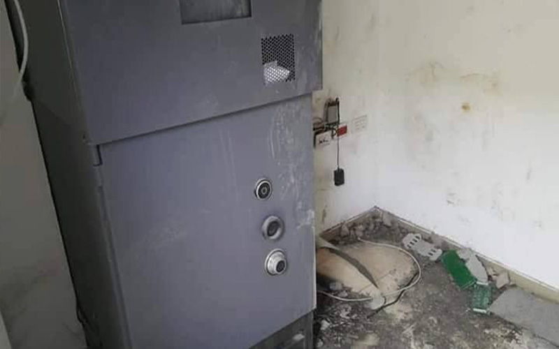 سرقة صراف آلي لبنك أردني في