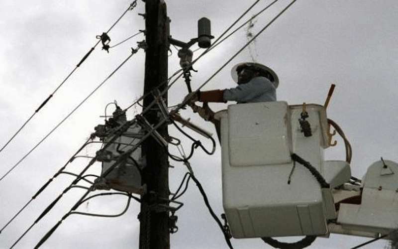 فصل التيار الكهربائي عن مناطق في