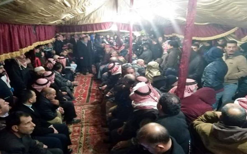 عشائر عجلون تمهل الامن حتى الثلاثاء