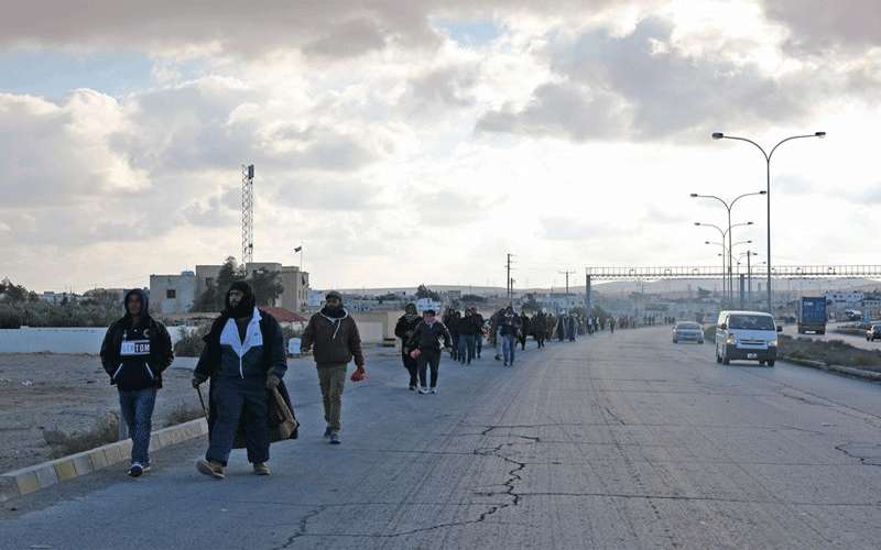 بعد 7 أيام من المسير على