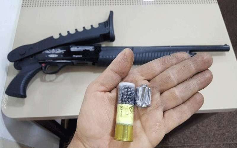 اصابة 3 اشخاص بطلق بمباكشن إثر