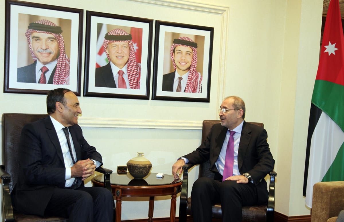 الصفدي يستقبل رئيس مجلس النواب المغربي