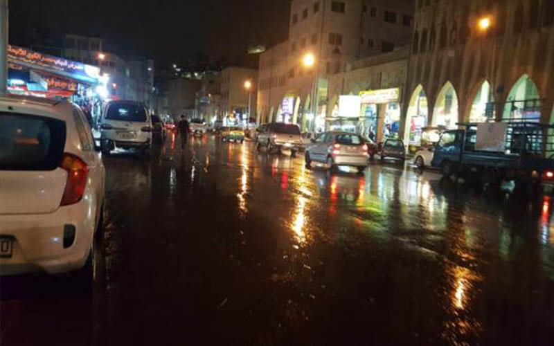 الامانة: كافة شوارع وسط البلد سالكة