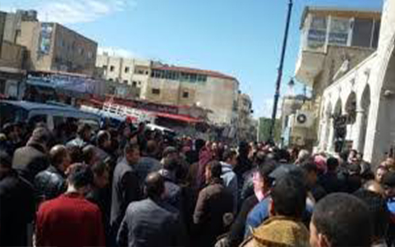 وقفات احتجاجية في عمان وإربد والكرك