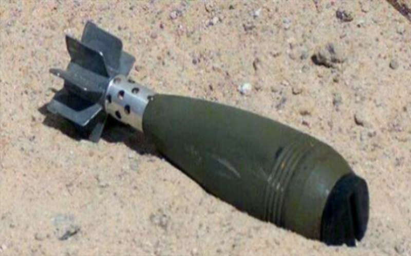 جرش: العثور على قذيفة هاون من