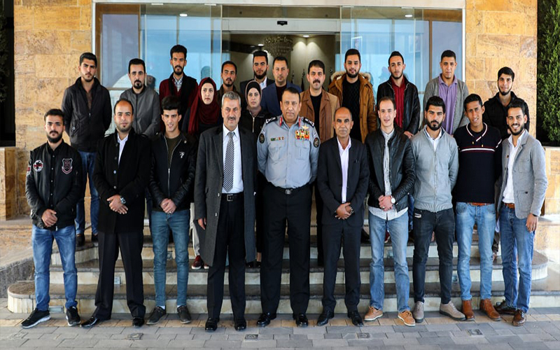 الحواتمة لشباب ذيبان : قوة الأردن