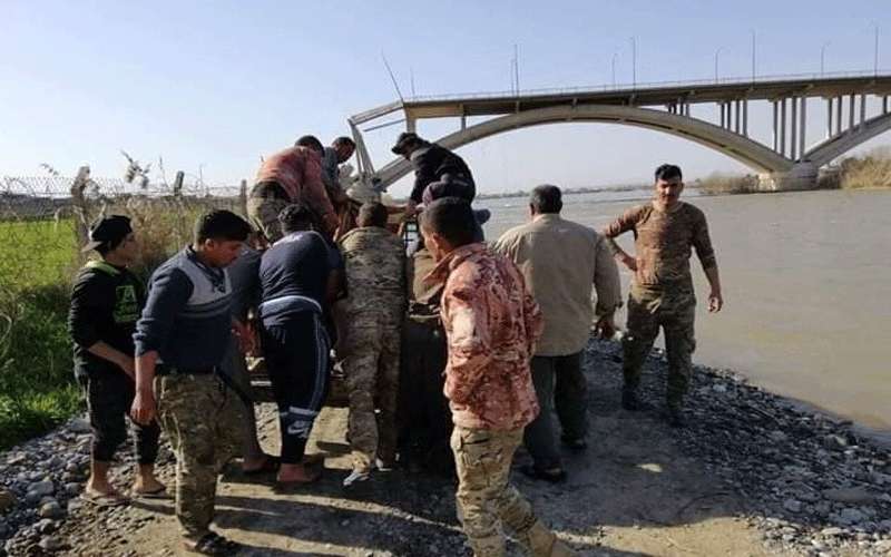 ارتفاع ضحايا غرق عبارة دجلة العراق
