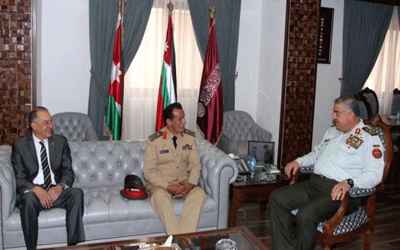 فريحات يستقبل رئيس الاتحاد العربي للرياضة