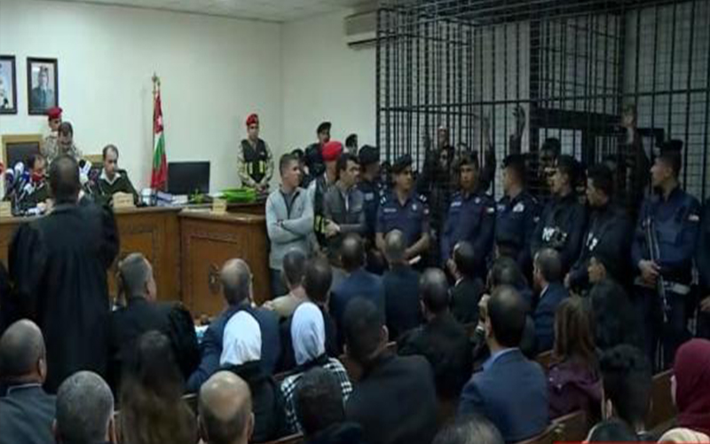 متهمو خلية السلط الارهابية ينفون التهم