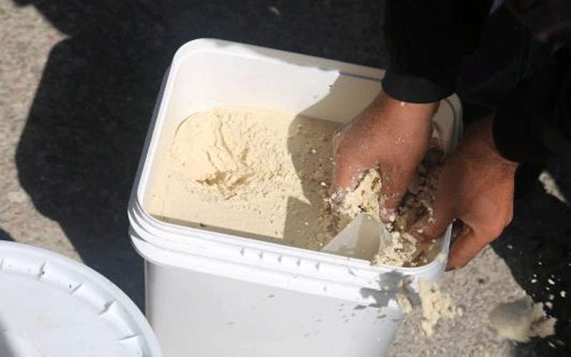 ضبط 300 ألف حبة مخدرة داخل