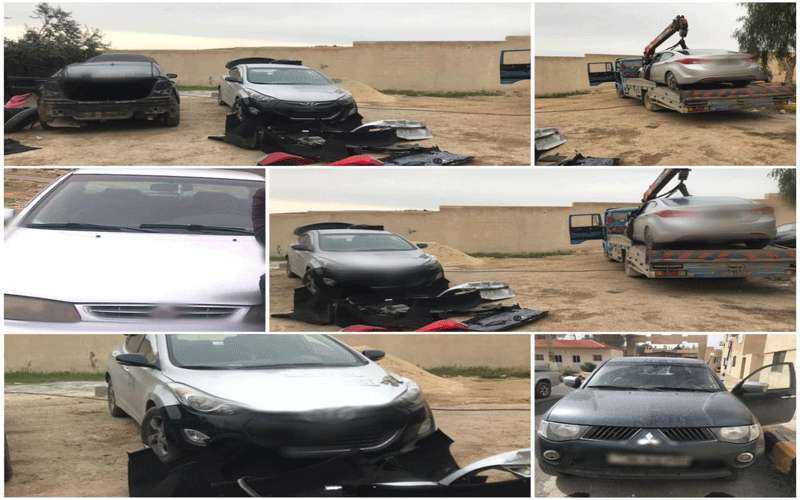القبض على سارقي 8 مركبات واستعادتها
