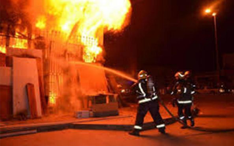 وفاة طفلة اثر حريق منزل في