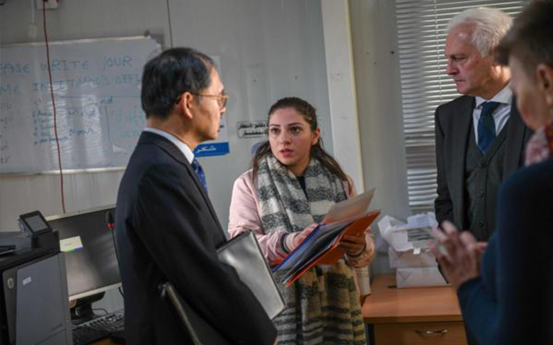 منحة يابانية لدعم اللاجئين السوريين بـ