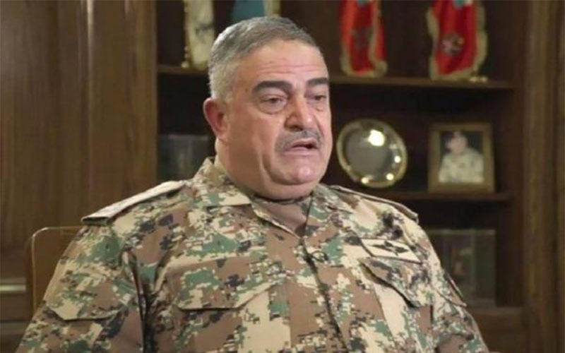 فريحات يستقبل وفدا عسكريا كنديا