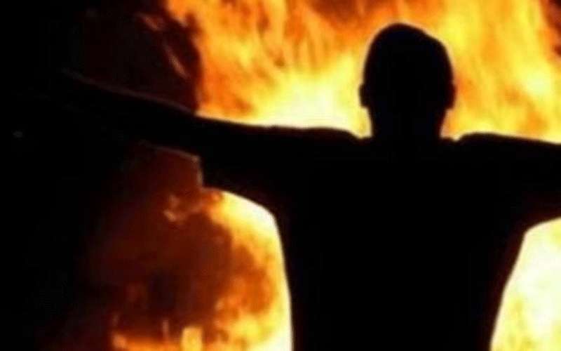 أربعيني يهدد بالانتحار حرقا في إربد