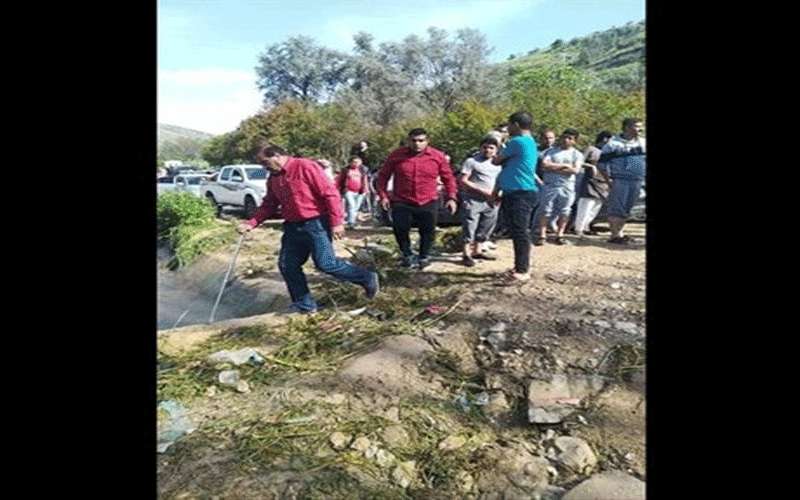 بالفيديو: حالة من الهلع بحثا عن