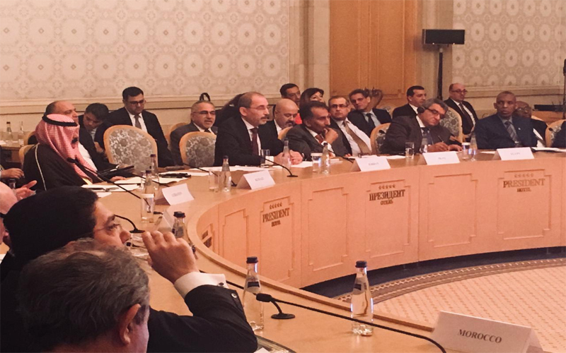 الصفدي والعايد والعضايلة في منتدى التعاون