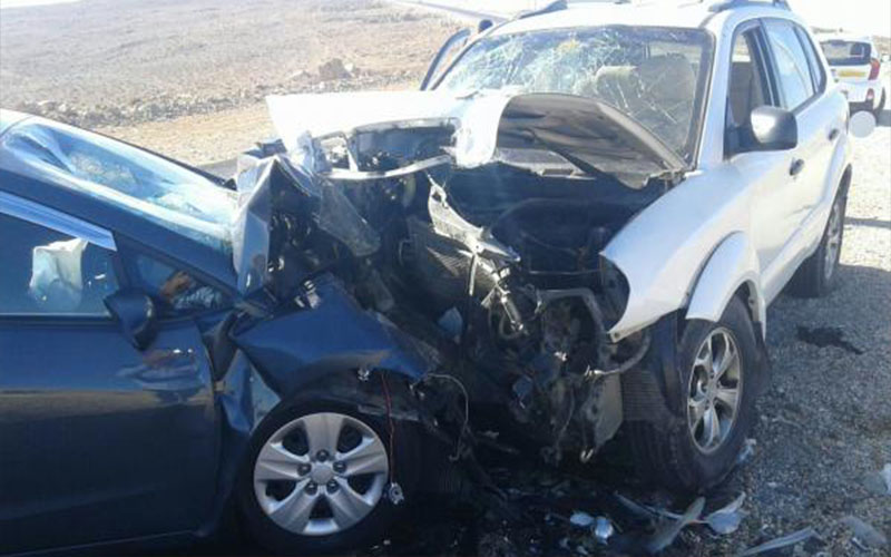 13 اصابة بحوادث في الكرك ومادبا