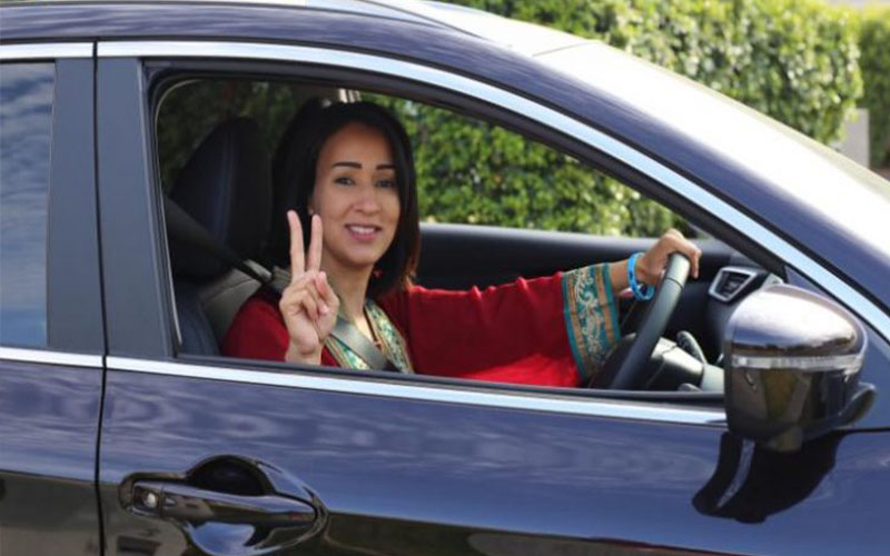 سفارة السعودية بواشنطن تدعو الناشطة الحقوقية