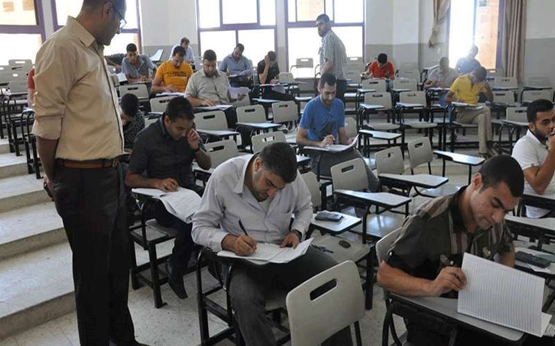 بدء امتحانات الشامل