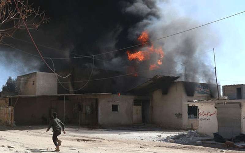 17 قتيلا بانفجار بسوق شعبي في