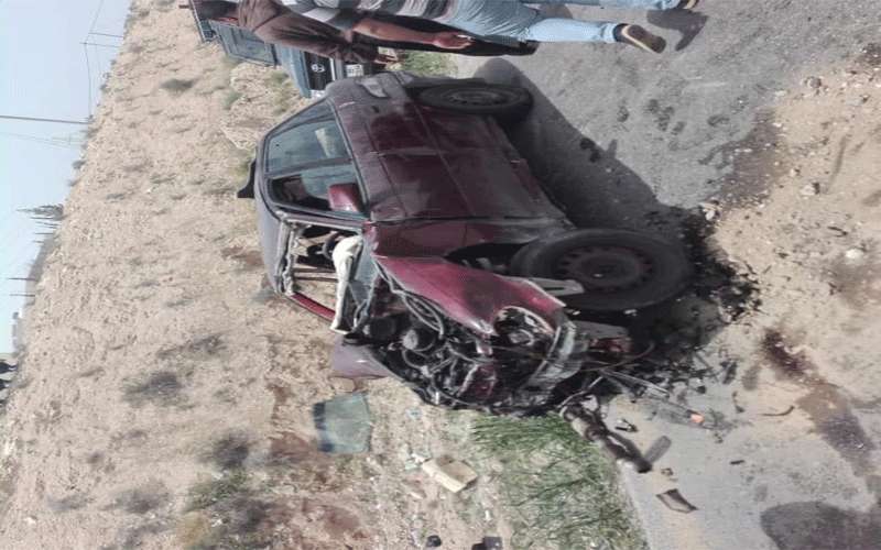 ٦ اصابات بحادث تصادم بمنطقة ضبعة