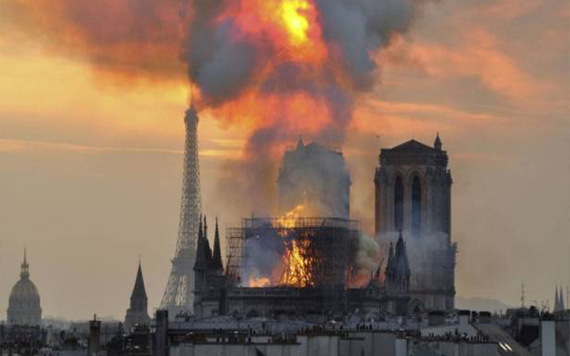 بعد حريق نوتردام .. الكشف عن