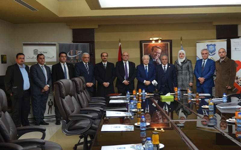 اتفاقية تعاون بين جامعة عمان الأهلية