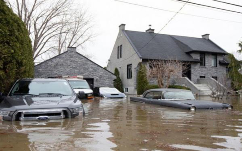كندا: تحطم سد مائي يجبر الآلاف