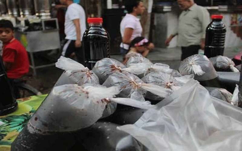 300 عبوة تمر هندي تالفة بإربد