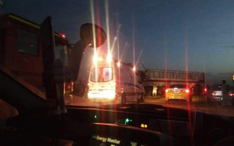 عمان: اصابة 4 أشخاص اثر حادث