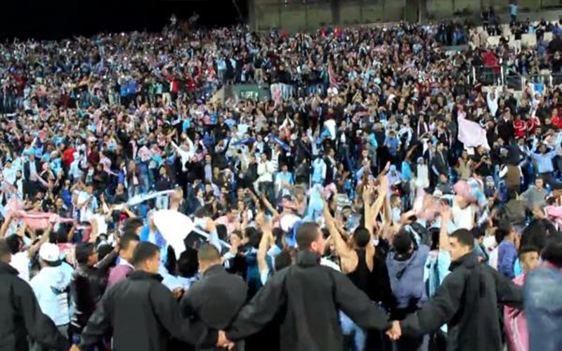 %90 من مدرجات ستاد عمان لجمهور