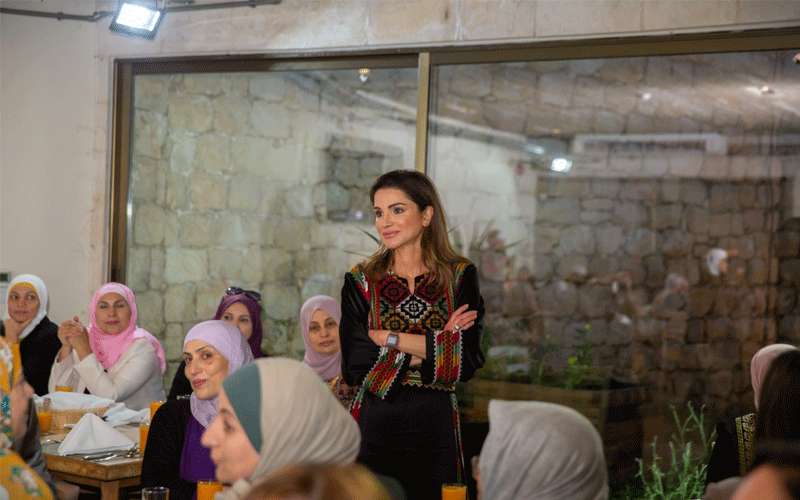 ماذا قالت الملكة رانيا عن عجلون