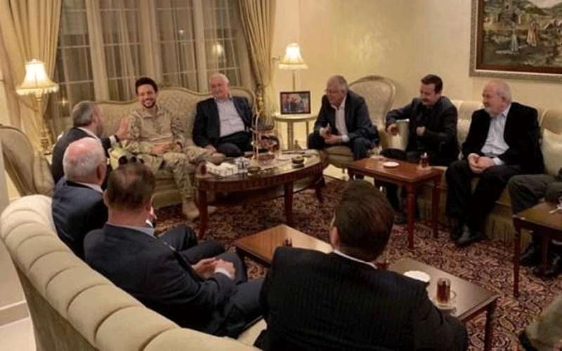 ولي العهد يلتقي وجهاء الشيشان