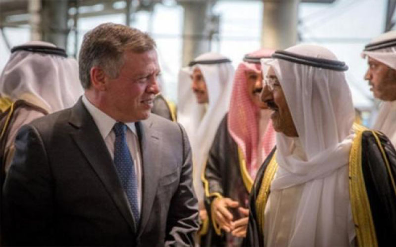 الملك يزور الكويت ويلتقي اميرها الاثنين