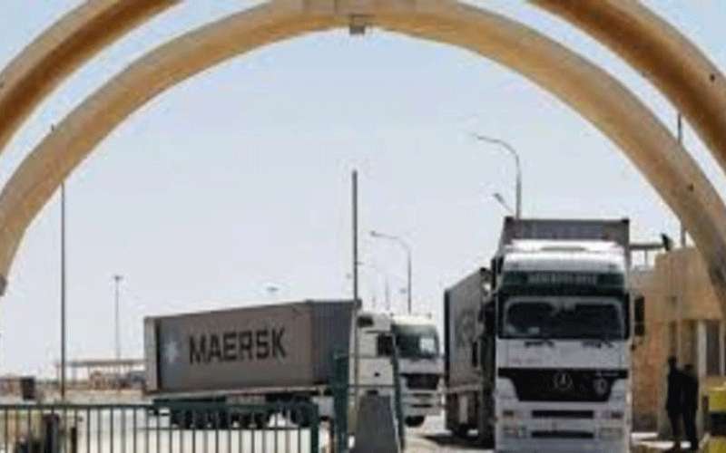 حركة التصدير للعراق وسوريا منعدمة