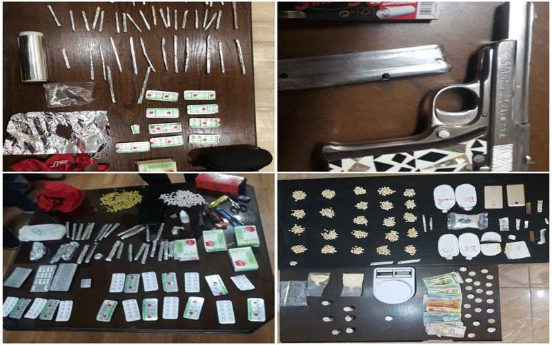 القبض على 29 مروجا للمخدرات واسلحة