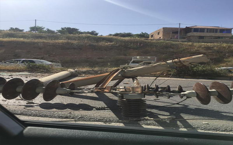 ازدحام مروري خانق على طريق اربد