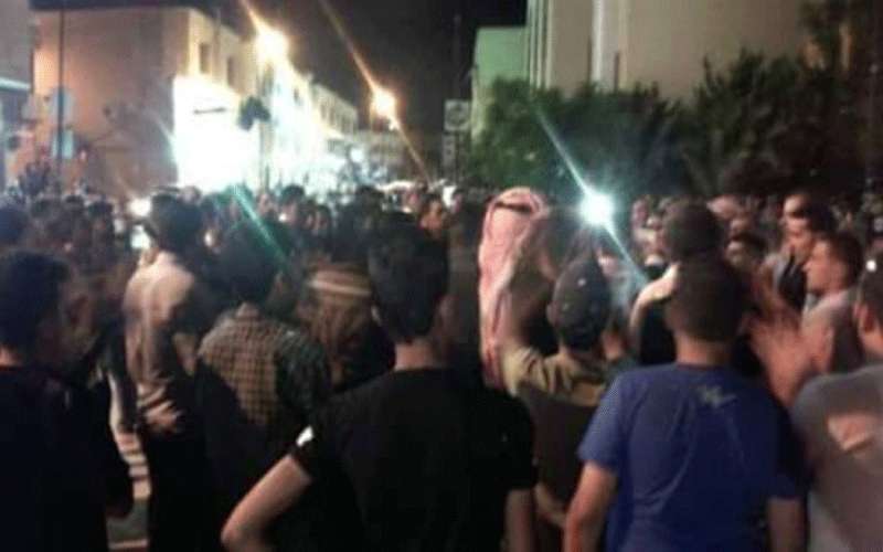 فعالية مركزية ليلية في مادبا للمطالبة