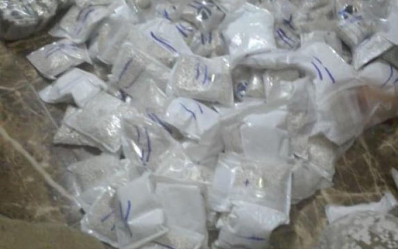 احباط محاولة تهريب (400) الاف حبة