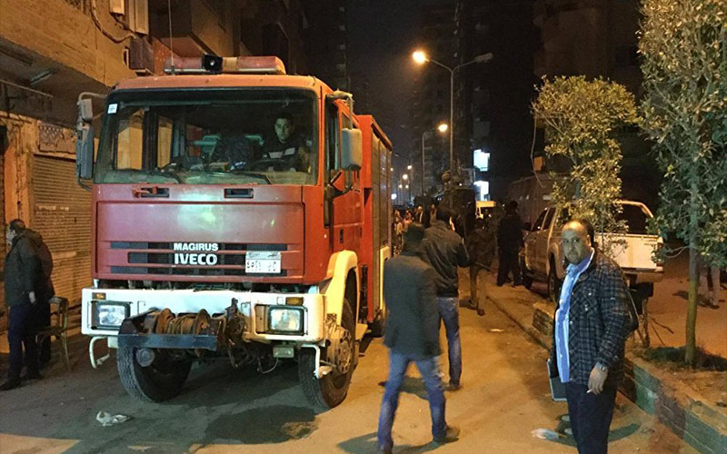 احتراق حافلتين في مصر بسبب ارتفاع
