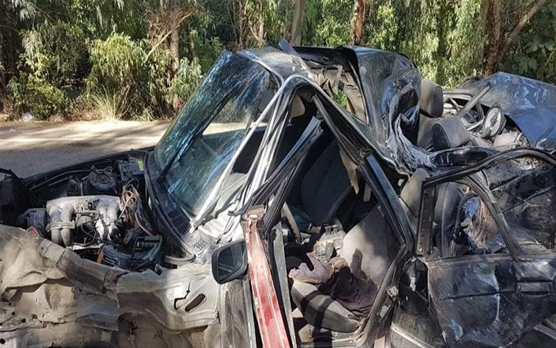 وفاة شخصين وإصابة(10) أخرين أثر حادث